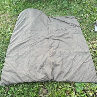 Спальный мешок Tinsul-M с подкладкой Omni-Heat до -35 °C / Утепленный спальник с чехлом хаки 225х90 см hun00107bls фото