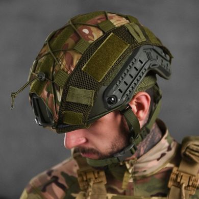 Защитный чехол Leon Cordura 1000D на шлем Fast мультикам размер универсальный buy87796bls фото