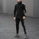 Чоловічий спортивний костюм Intruder "Dazzle" кофта + штани чорний розмір S int1617011374bls-S фото 1