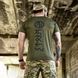 Потовідвідна футболка Born of War з принтом Viking Brano олива розмір S buy96443bls-S фото 7