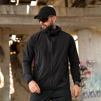 Вітрівка&nbsp;Raptor Windbreaker з вентиляційними вставками чорна розмір M buy97131bls-M фото