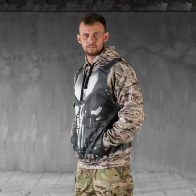 Чоловіче худі на флісі Punisher armor мультикам розмір S buy88635bls-S фото