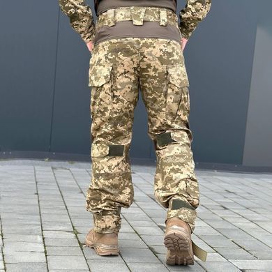 Тактичні штани з наколінниками R-Military G3 з еластичними вставками піксель розмір M for00926bls-M фото