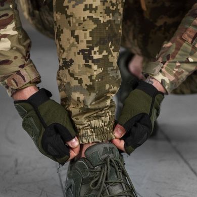Чоловічі штани "KS Military" Rip-Stop із манжетами на гумках піксель розмір M buy83957bls-M фото