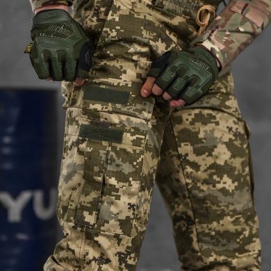 Чоловічі штани "KS Military" Rip-Stop із манжетами на гумках піксель розмір M buy83957bls-M фото