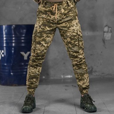 Мужские штаны "KS Military" Rip-Stop с манжетами на резинках пиксель размер M buy83957bls-M фото
