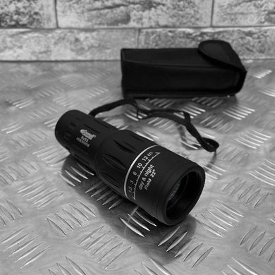 Мощный компактный Монокуляр Bassell 8x52 с защитным чехлом в комплекте черный 11248bls фото