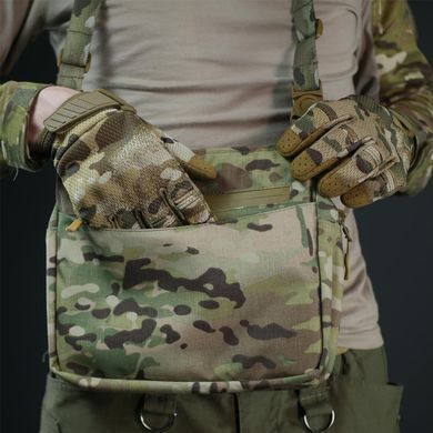 Смарт-сумка Kiborg Militex Tactic City Bag Cordura через плече мультикам kib2810-0110-00-1мbls фото