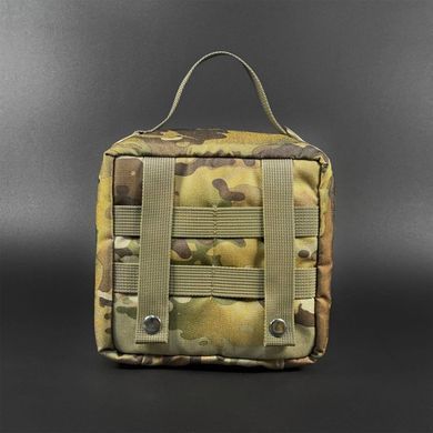 Тактический набор посуды для одного человека в подсумку Grand Tactic Nomad мультикам 22x22х8см gt50450bls-мультикам фото