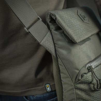 Универсальная Сумка через плечо M-Tac Konvert Bag Elite со съемной модульной вставкой – органайзером олива 31х29х5 см sd3556bls фото