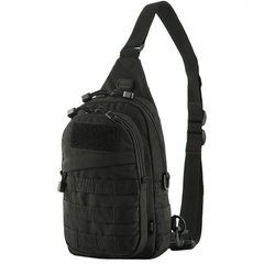 Чоловіча Наплічна Сумка ASSISTANT / Нагрудний рюкзак розмір 28 х 16 х 9 см чорна sd3681bls фото