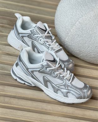 Женские сетчатые Кроссовки Palladium Silver белые с серым размер 38 buy91488bls-38 фото