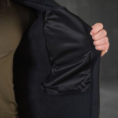 Тактическая куртка с капюшоном Softshell на флисе синяя размер S 12795bls-S фото