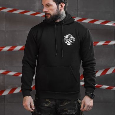 Худі Celeo Girl на флісі з принтом на грудях та спині чорне розмір 3XL buy90207bls-3XL фото
