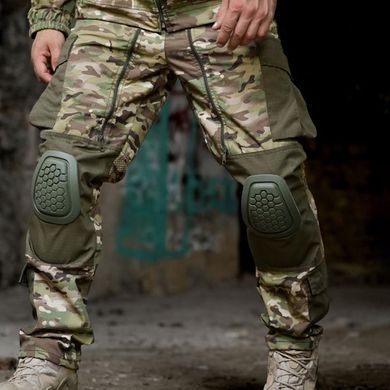 Тактическая форма Горка Oblivion Tactical Куртка + Штаны с отсеками для демпферов мультикам размер S 16550bls-S фото