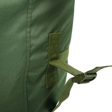 Сумка баул 80 л олива / Вещной мешок / Вместительный рюкзак Oxford 6022bls фото