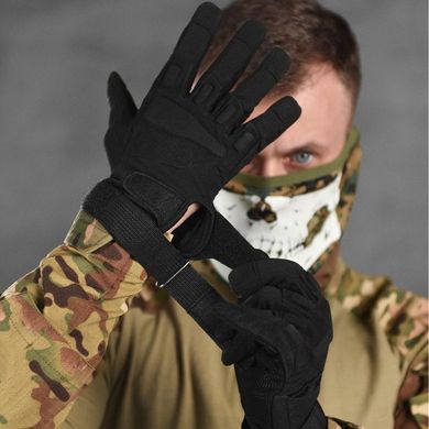 Износостойкие Перчатки Standart с усиленной зоной ладоней и пальцев черные размер L buy12286bls-L фото