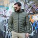 Куртка с капюшоном Vogue утепленная синтепоном олива размер M buy93445bls-M фото 1