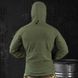 Чоловіча флісова Куртка із вставками Softshell олива розмір 4XL buy83293bls-4XL фото 3