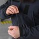 Тактическая куртка с капюшоном Softshell на флисе синяя размер S 12795bls-S фото 9