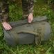 Сумка баул 80 л олива / Вещной мешок / Вместительный рюкзак Oxford 6022bls фото 9