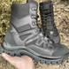 Зимние мужские Ботинки с 3-слойной структурой Teda до -30 °C / Водоотталкивающие кожаные Берцы черные размер 40 50341bls-40 фото 3