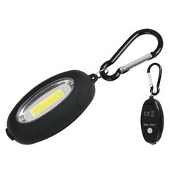 Фонарик брелок MIL-TEC Mini Key Chain Light с 2 уровнями яркости черный for00172bls фото