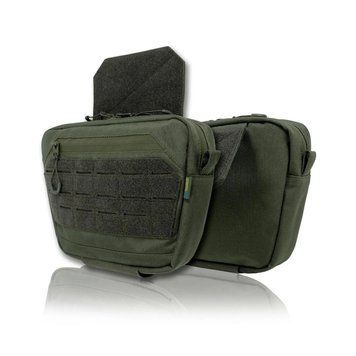 Сумка-напашник Kiborg GU Cordura олива розмір XL 25,5х19х6,5 см kib2401-0121-XL-1bls-о фото