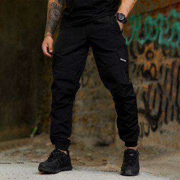 Тактические штаны джогеры Oblivion Tactical Raster V.01 черные размер S buy97059bls-S фото