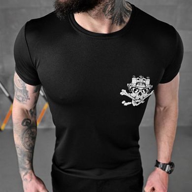 Потоотводная футболка Sabur с принтом Skull черная размер XL buy91362bls-XL фото
