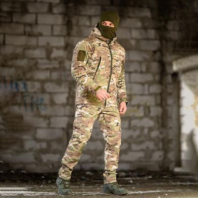 Зимний костюм 7.62 Tactical Softshell с наполнителем Slimtex Куртка + Брюки мультикам размер S buy94033bls-S фото