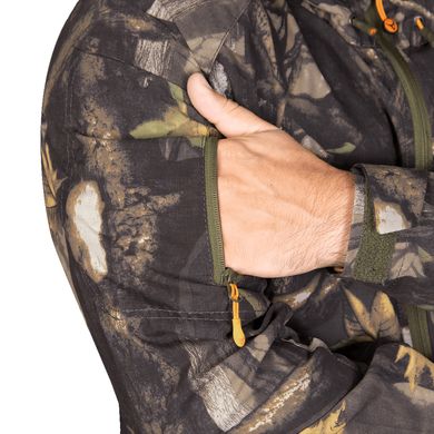 Чоловічий попліновий Костюм Куртка + Штани / Легкий камуфляжний комплект Camotec Stalker Poplin Вечірній Ліс розмір S sd2230bls-S фото
