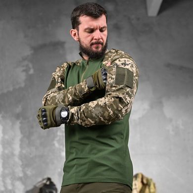 Мужской убакс Seul саржа с трикотажными вставками пиксель размер M buy85777bls-M фото