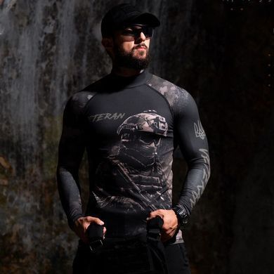 Лонгслів Mantis Veteran LS Combat Rashguard сірий розмір S-M buy97177bls-S-M фото