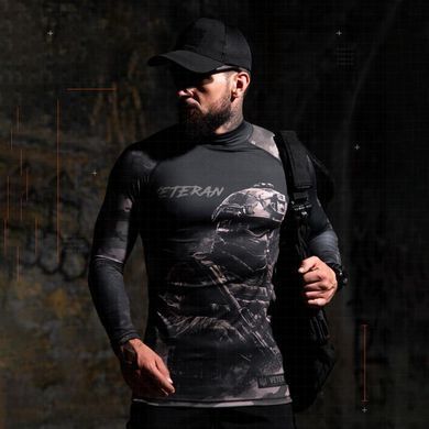 Лонгслів Mantis Veteran LS Combat Rashguard сірий розмір S-M buy97177bls-S-M фото