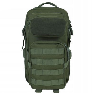 Рюкзак 30л с креплением Molle и вентилируемой спинкой олива размер 41 x 22 x 25 cм for01237bls-олив. фото