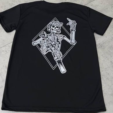 Потоотводная футболка Sabur с принтом Skull черная размер XL buy91362bls-XL фото