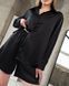 Женский комплект Siona Рубашка с длинным рукавом + Шорты черный One Size buy95933bls фото 6