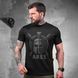 Потоотводная футболка Oblivion Tactical с принтом Ares черная размер S buy92094bls-S фото 1