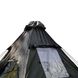 Палатка пирамида MIL-TEC на 4 человека с чехлом олива размер 290х270х225 см for01058bls фото 6