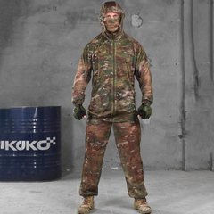 Чоловічий маскувальний Костюм Куртка з капюшоном + Штани + Баф / Польова Форма із антимоскітної сітки мультикам розмір S/M/L 17073bls-S/M/L фото
