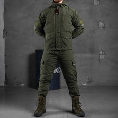 Зимний костюм Горка "Oblivion" Rip-Stop на силиконе / Мужская форма Куртка + Брюки с подтяжками олива размер S buy83358bls-S фото
