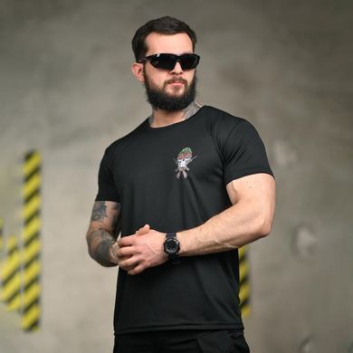 Потоотводная футболка Selion с принтом Викинг черная размер XL buy95488bls-XL фото