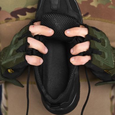 Мужские кожаные кроссовки Extreme Police на резиновой подошве черные размер 40 buy86706bls-40 фото