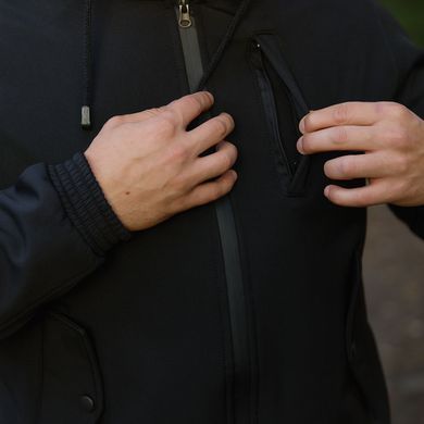 Костюм Intruder Softshell Куртка з капюшоном + Штани чорна розмір S 1586881886bls-S фото