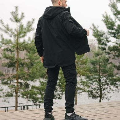 Мужская Форма Intruder Softshell Куртка с капюшоном + Брюки черная размер S 1586881886bls-S фото