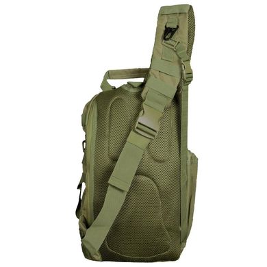 Однолямковий рюкзак Camotec Tactical City Bag Oxford 900D з кріпленням Molle олива розмір 42х26х17 см arm1084bls фото