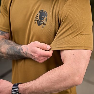 Потоотводная футболка Oblivion Tactical с принтом Predator койот размер XL buy92193bls-XL фото