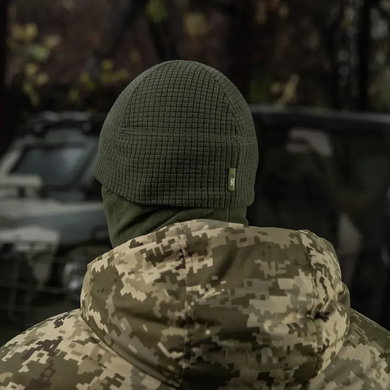 Шапка-підшоломник М-Тас фліс ріп-стоп Army Olive розмір L sd4174bls-L фото