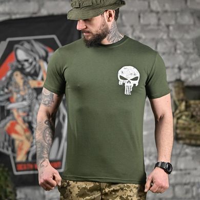 Тактична футболка з принтом Порожнеча олива розмір XL buy91720bls-XL фото